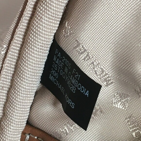 Michael Kors Kenly Backpack Medium Signature Logo Shoulder Satchel School Bag main image 2